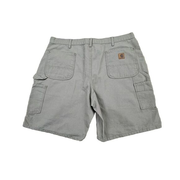 Carhartt Carpenter Shorts 40 Tan  B25 DES - Picture 1 of 11